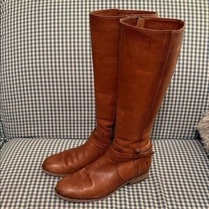 Frye Melissa Belted Boots Pre Loved